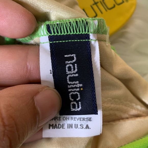 Nautica Classic Crew One Piece Swimsuit Size 8 - Picture 4 of 12